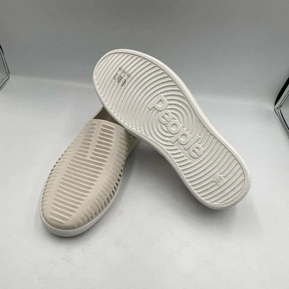 People Footwear THE RIO Skylite EVA Foam White Slip-On Casual Shoes Mens US 9